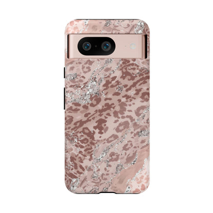 Tropical Monstera Phone Case — Colorful Leaf Protective Tough Case