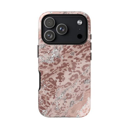 Tropical Monstera Phone Case — Colorful Leaf Protective Tough Case