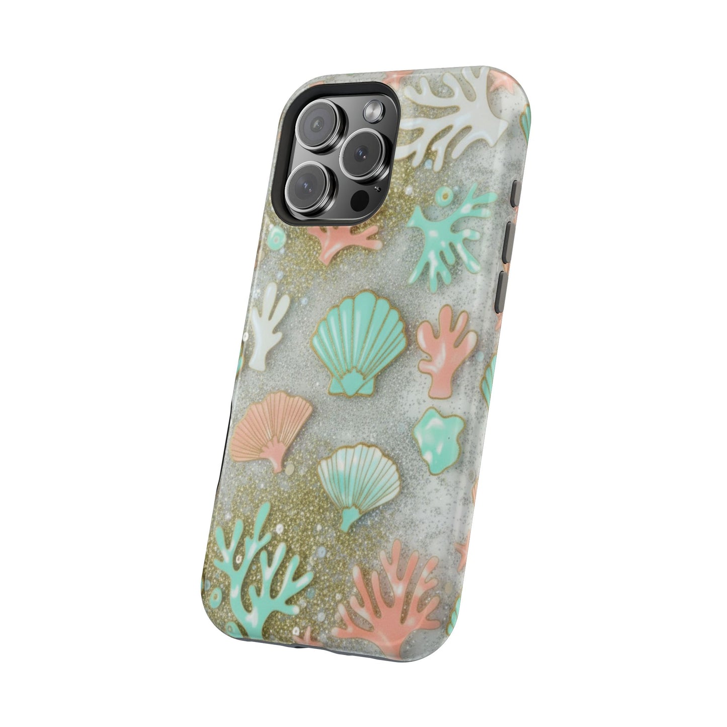 Seashell Coral Magnetic Impact Phone Case