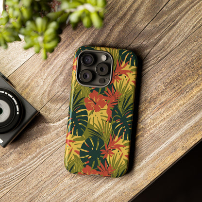 Tropical Hibiscus Phone Case — Durable Floral iPhone Protection