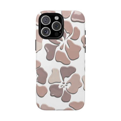 Tough Cases — Neutral Floral Tough Phone Case