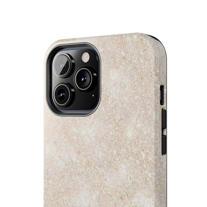 Marble Texture Tough Phone Case — Sandstone Protective Phone Cover