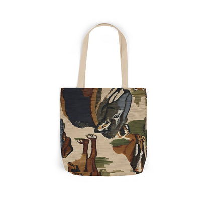 Canvas Tote — Farm Animal Rustic Tote Bag