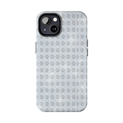 Tough Phone Case — Subtle floral Print Protective Cover