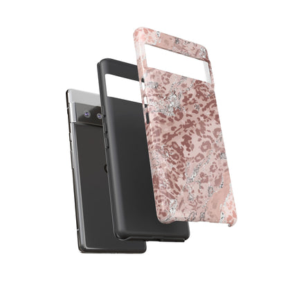 Tropical Monstera Phone Case — Colorful Leaf Protective Tough Case