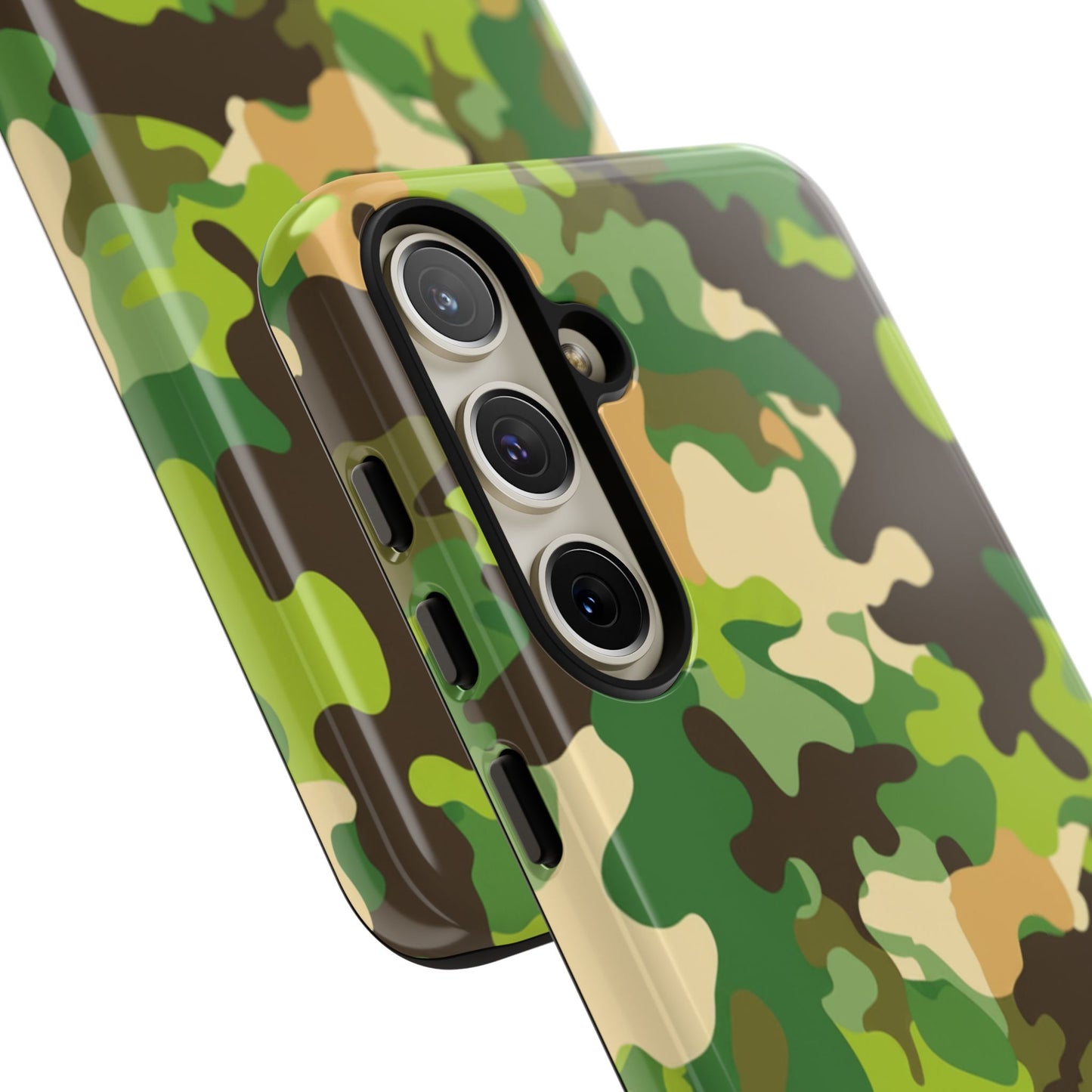Camouflage Tough Phone Case — Military Camo Protective Cover