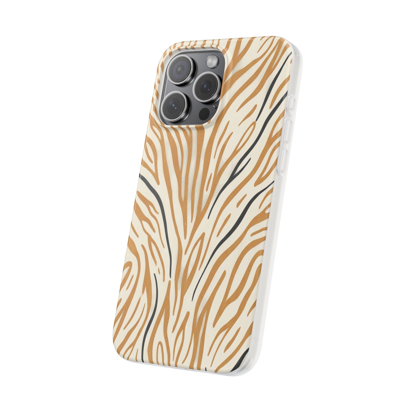 Pink Leopard Print Phone Case – Slim Flexible Protective Cover