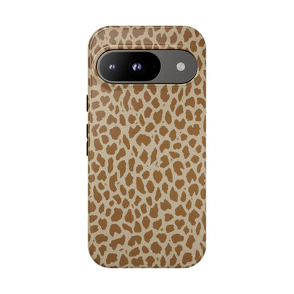 Leopard Print Tough Phone Case — Slim Protective Animal Pattern