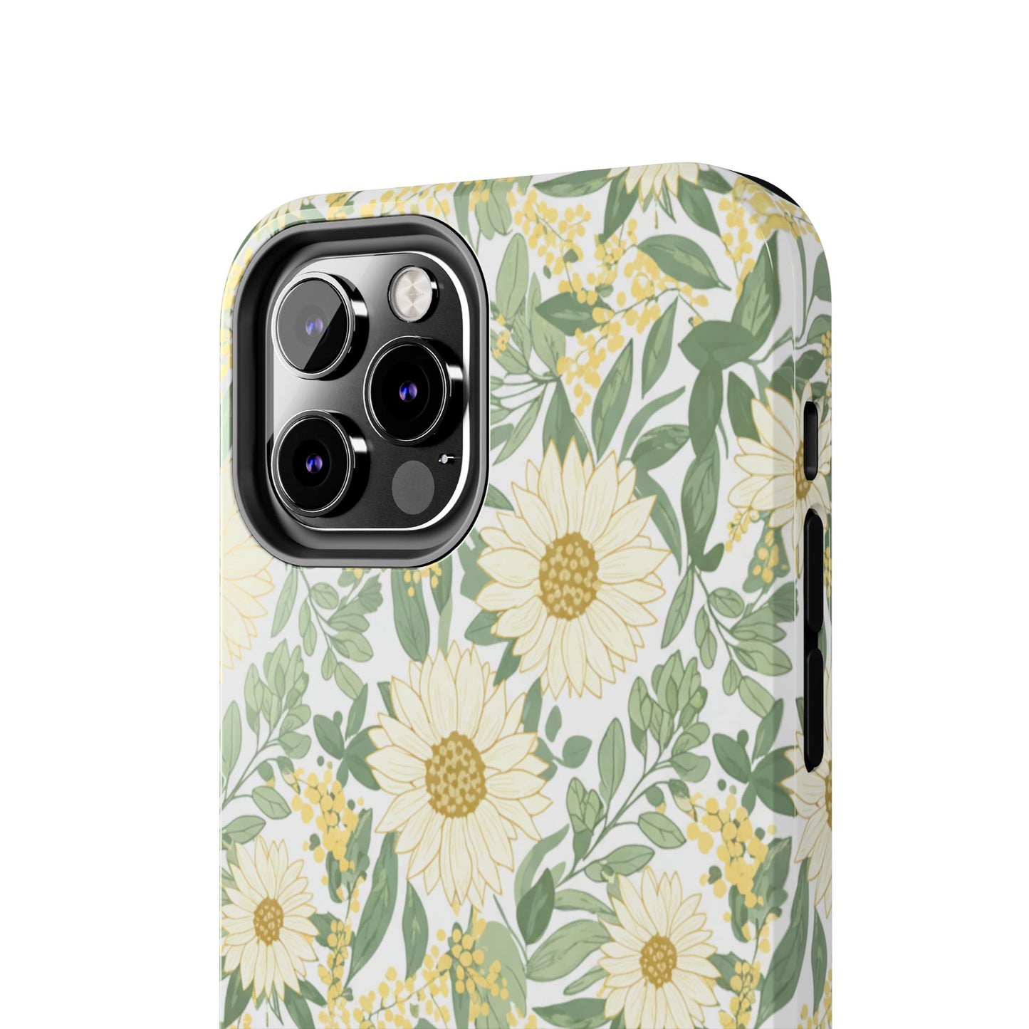 Daisy Meadow Tough Phone Case — Floral Protective Phone Cover