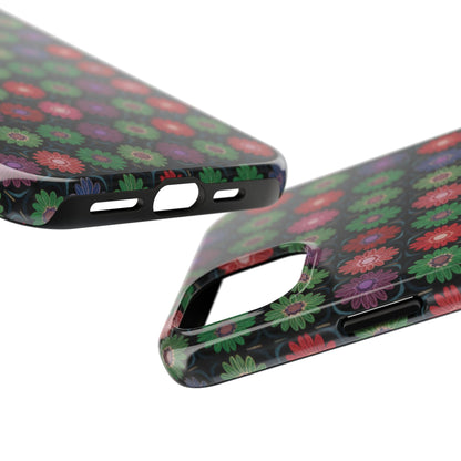 Copy of Floral Sunflower Tough Phone Case — Neutral Daisy Pattern Protective Cover