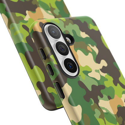Camouflage Tough Phone Case — Military Camo Protective Cover