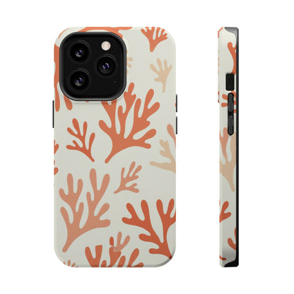 Coral Reef Magnetic Impact Phone Case — Protective MagSafe-Compatible Design