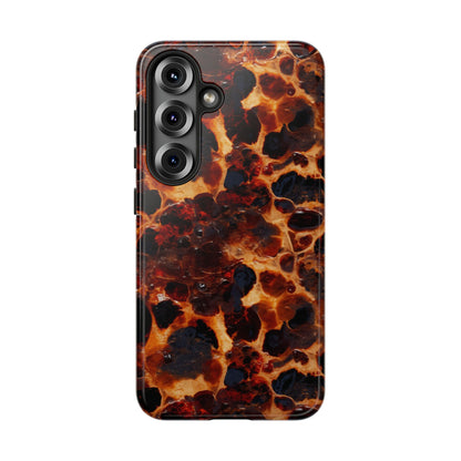 Tortoiseshell Phone Case — Protective iPhone Cover with Classic Amber Pattern