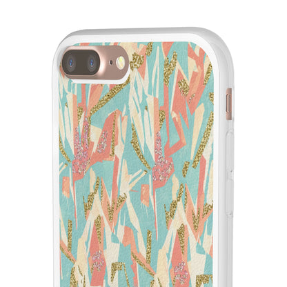 Pastel Abstract Floral Phone Case - Flexi Case