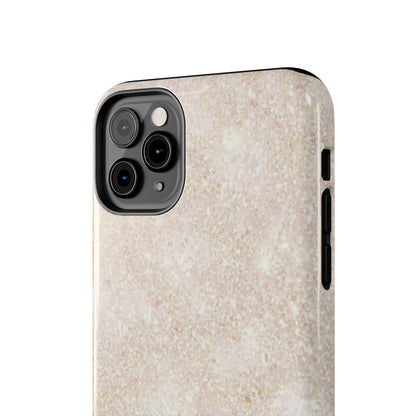 Marble Texture Tough Phone Case — Sandstone Protective Phone Cover