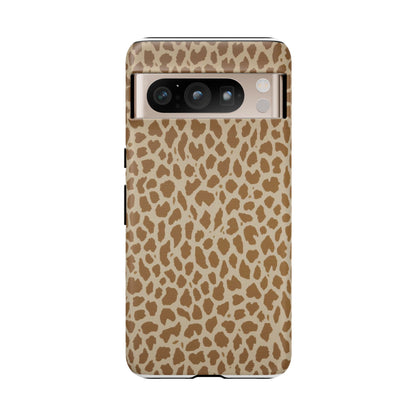 Leopard Print Tough Phone Case — Slim Protective Animal Pattern