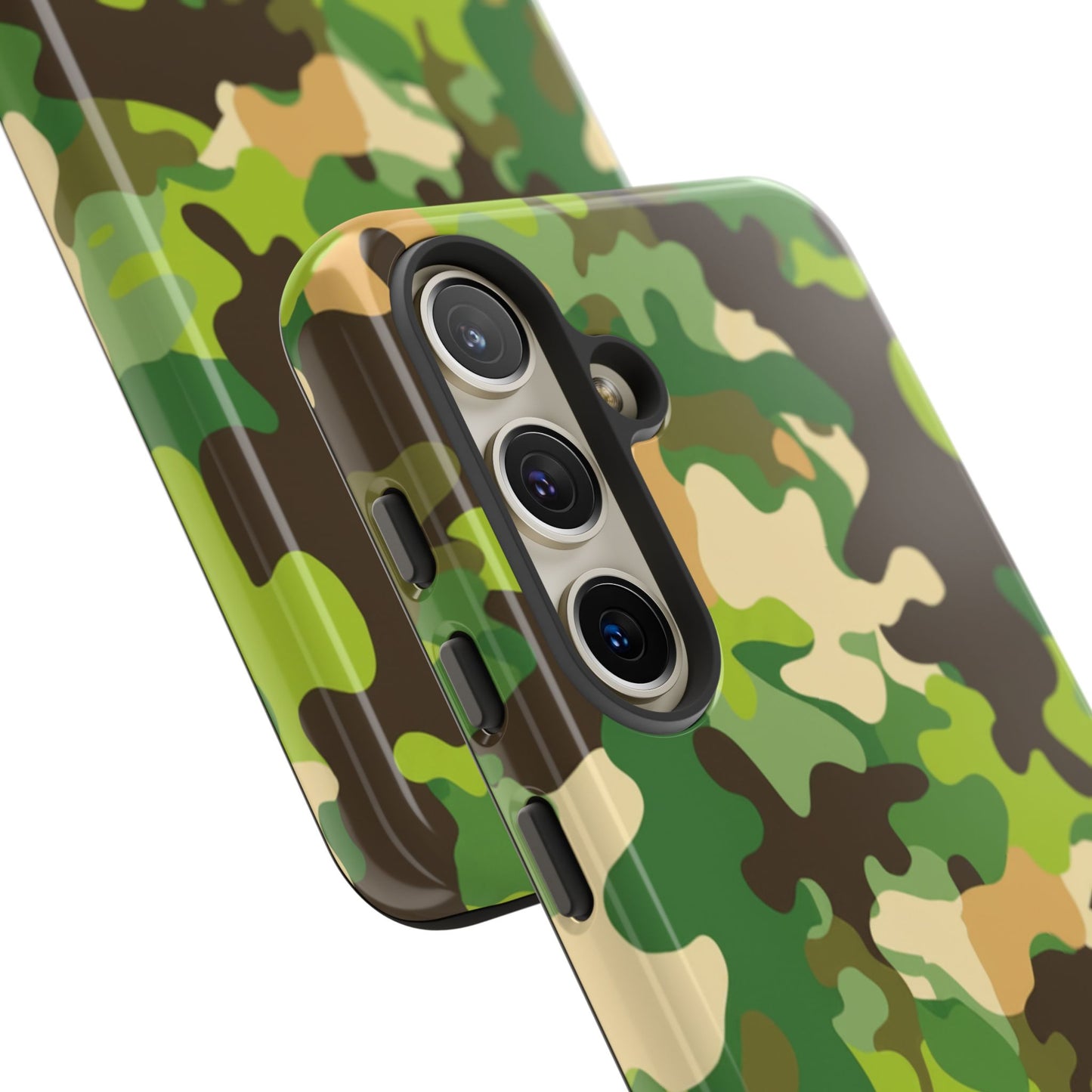 Camouflage Tough Phone Case — Military Camo Protective Cover