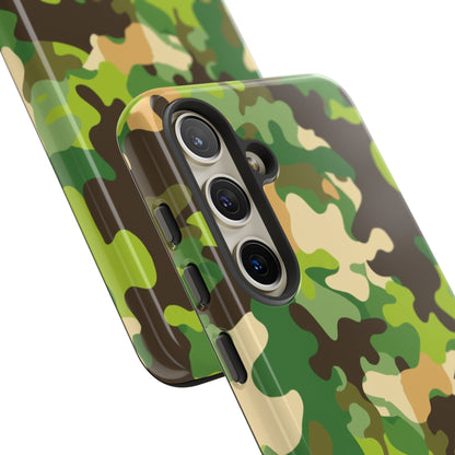 Camouflage Tough Phone Case — Military Camo Protective Cover