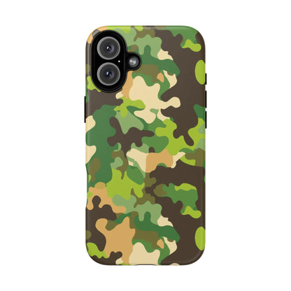 Camouflage Tough Phone Case — Military Camo Protective Cover