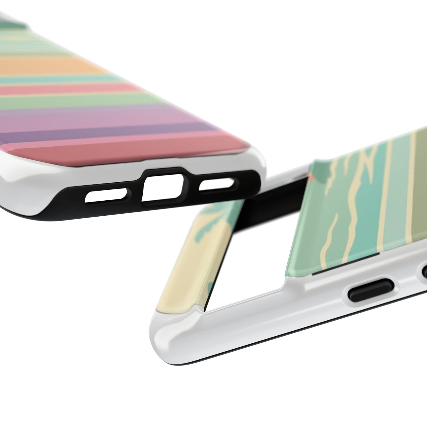 Tough Case — Retro Pastel Sunset Palm Tree Phone Case