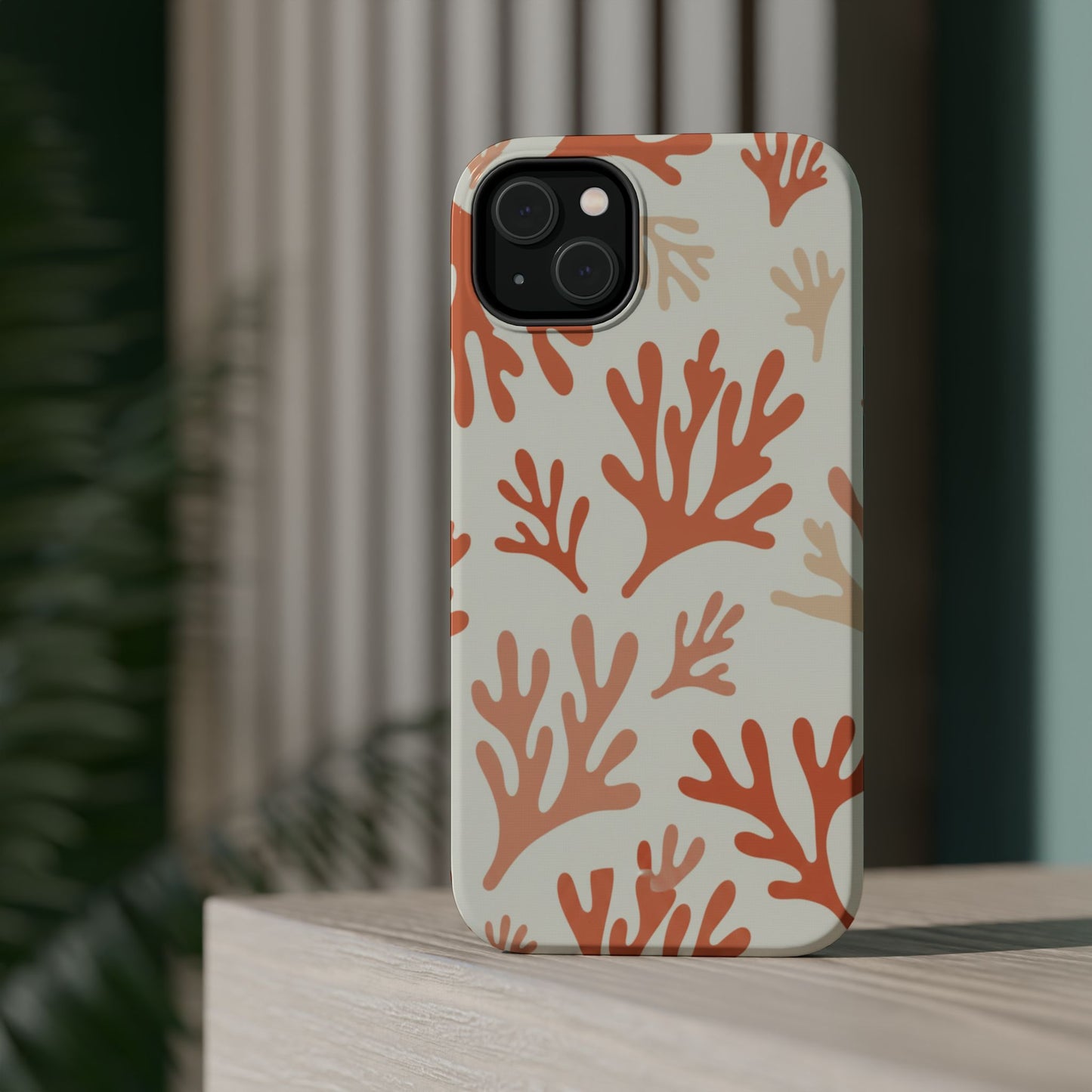 Coral Reef Magnetic Impact Phone Case — Protective MagSafe-Compatible Design