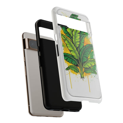 Tropical Banana Leaf Phone Case — Vibrant Green Plant Protector