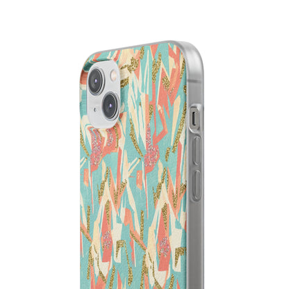 Pastel Abstract Floral Phone Case - Flexi Case