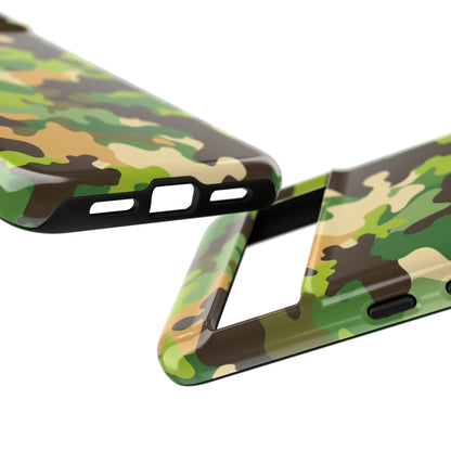 Camouflage Tough Phone Case — Military Camo Protective Cover