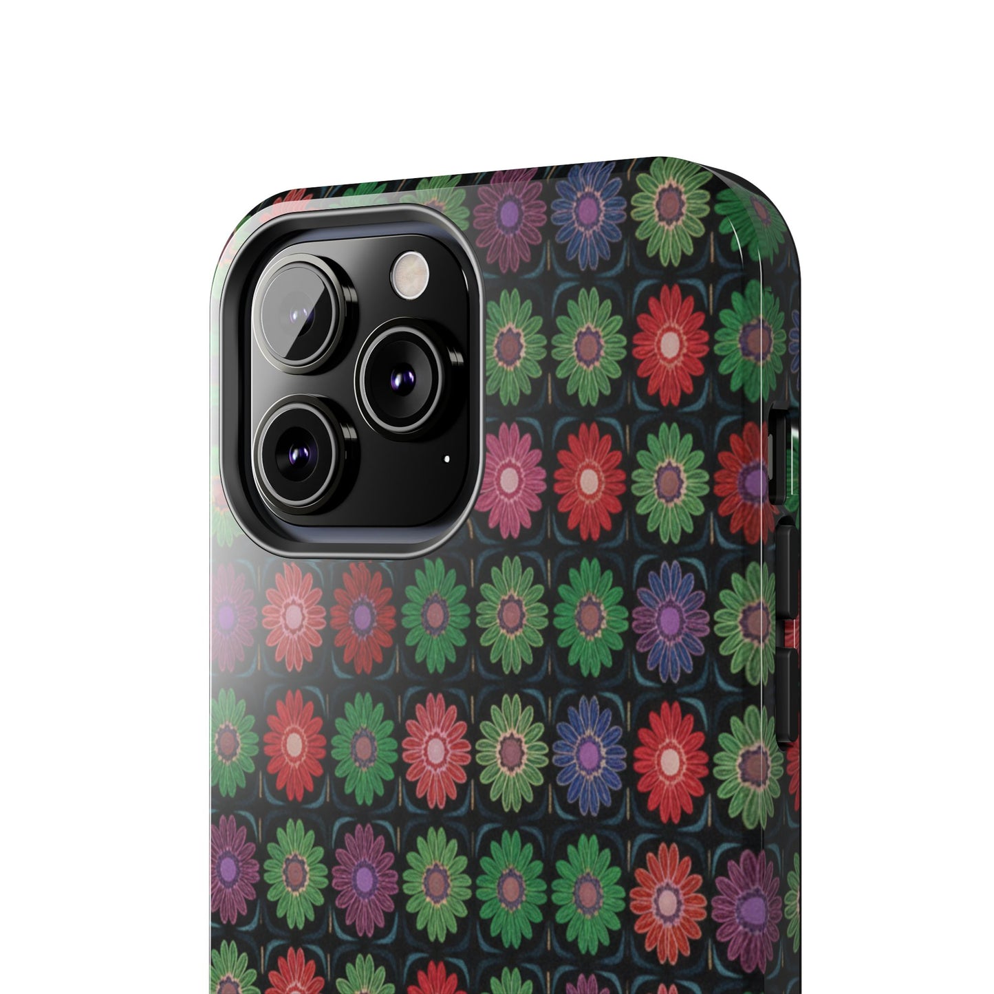 Copy of Floral Sunflower Tough Phone Case — Neutral Daisy Pattern Protective Cover