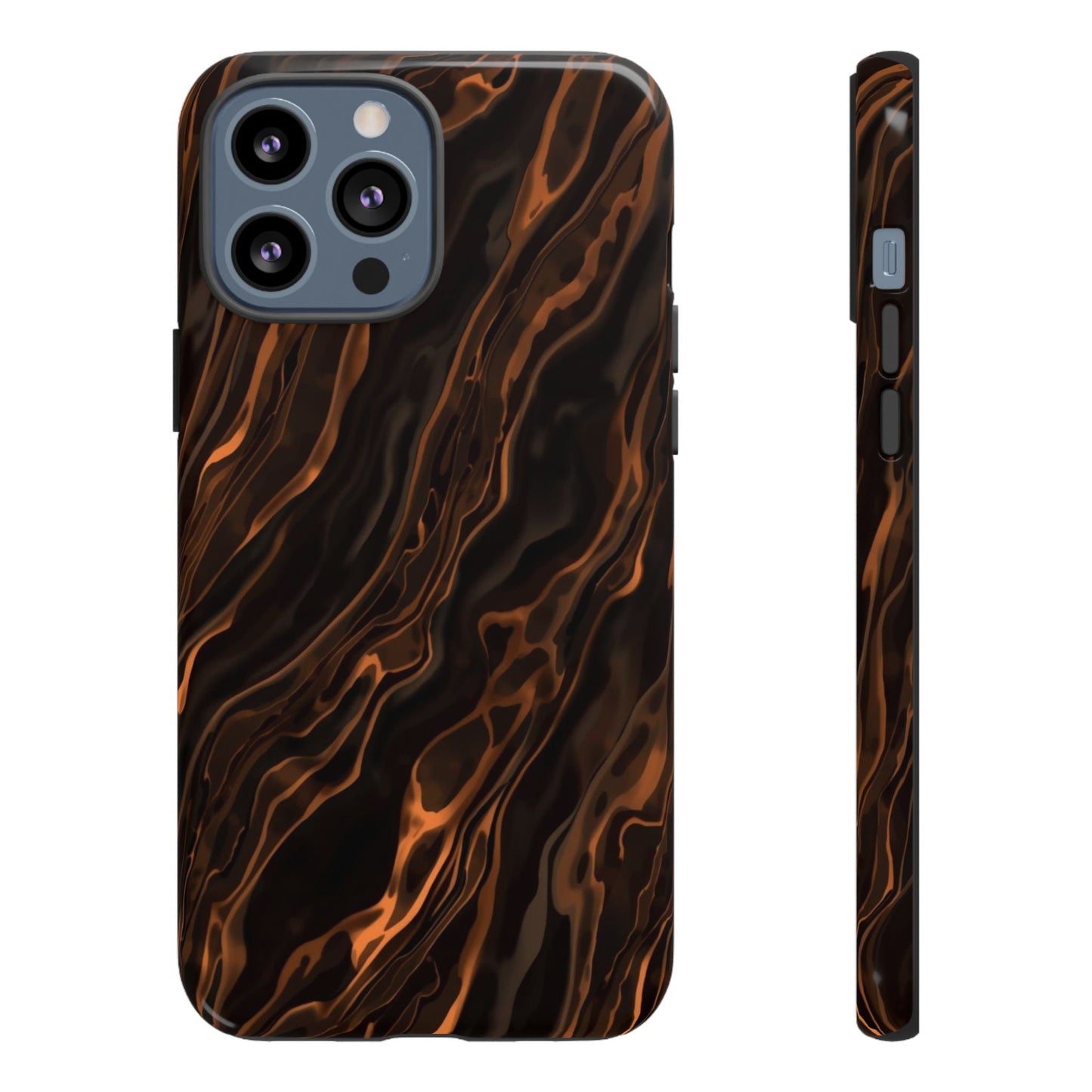 Copper Swirl Phone Case — Tough Protective iPhone Cover