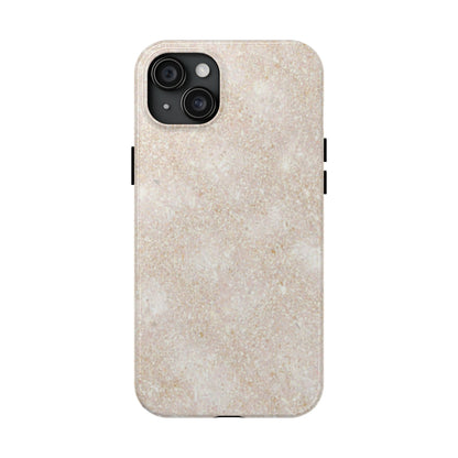 Marble Texture Tough Phone Case — Sandstone Protective Phone Cover