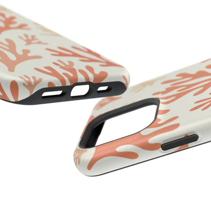 Coral Reef Magnetic Impact Phone Case — Protective MagSafe-Compatible Design