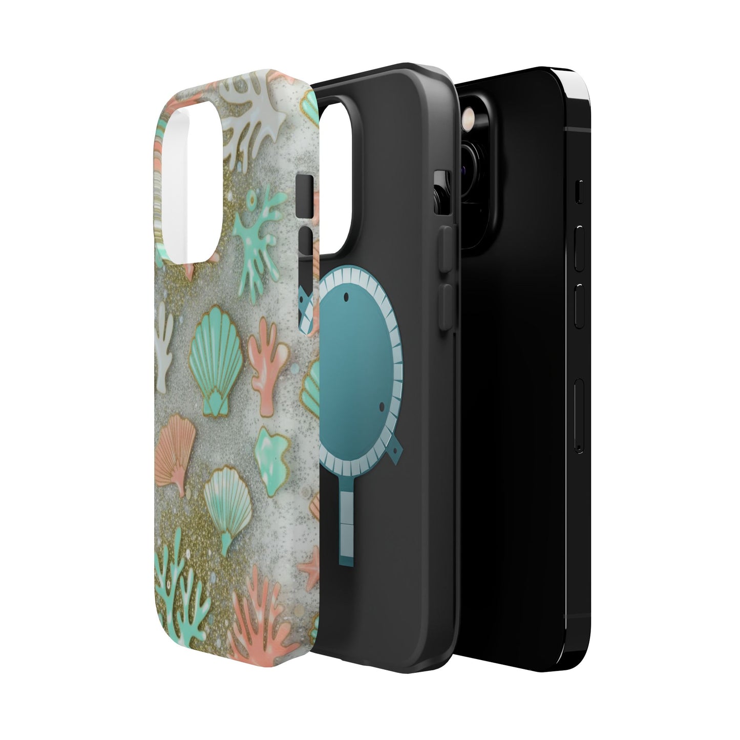 Seashell Coral Magnetic Impact Phone Case
