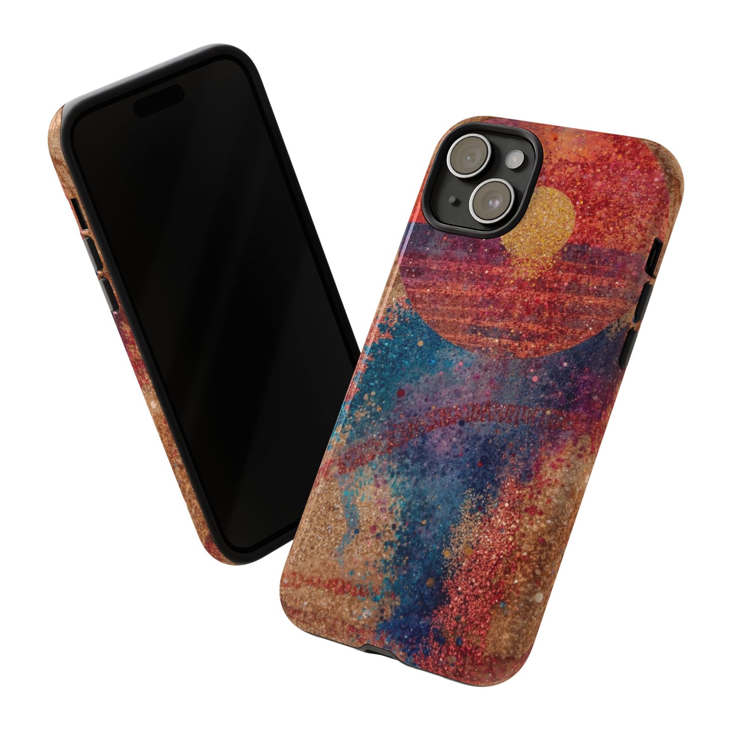 Retro Sunset Tough Phone Case