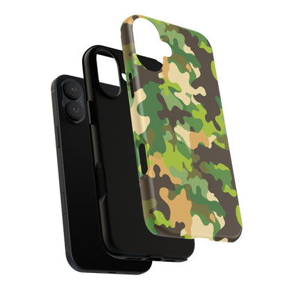 Camouflage Tough Phone Case — Military Camo Protective Cover