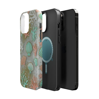 Seashell Coral Magnetic Impact Phone Case