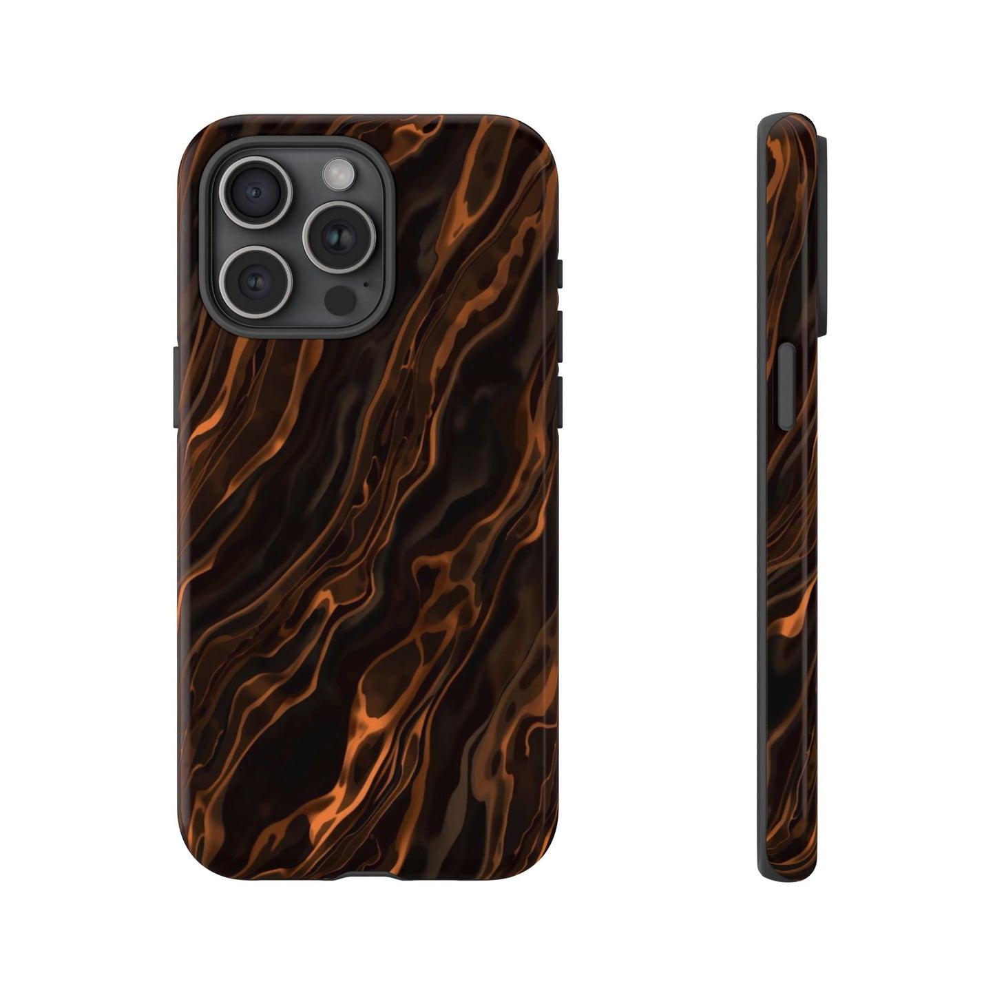 Copper Swirl Phone Case — Tough Protective iPhone Cover