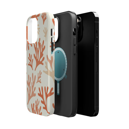 Coral Reef Magnetic Impact Phone Case — Protective MagSafe-Compatible Design