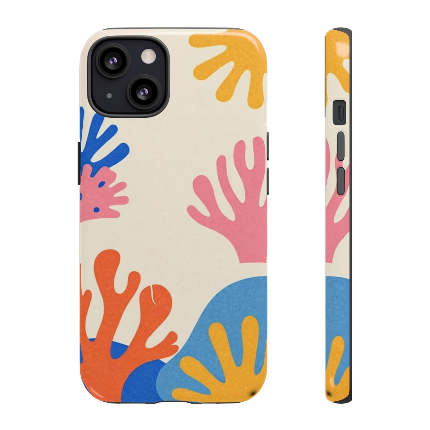 Tough Cases — Colorful Coral Pattern Phone Case