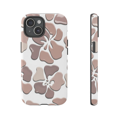 Tough Cases — Neutral Floral Tough Phone Case