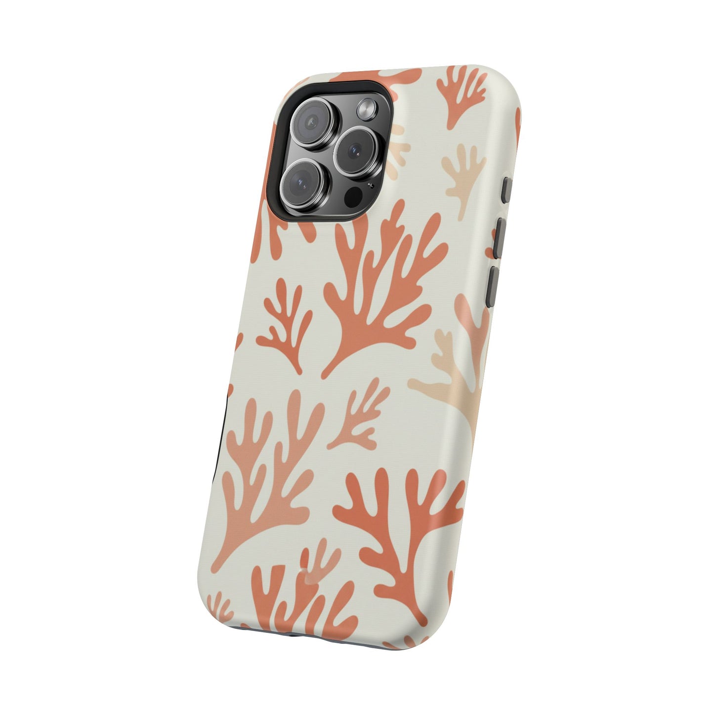 Coral Reef Magnetic Impact Phone Case — Protective MagSafe-Compatible Design