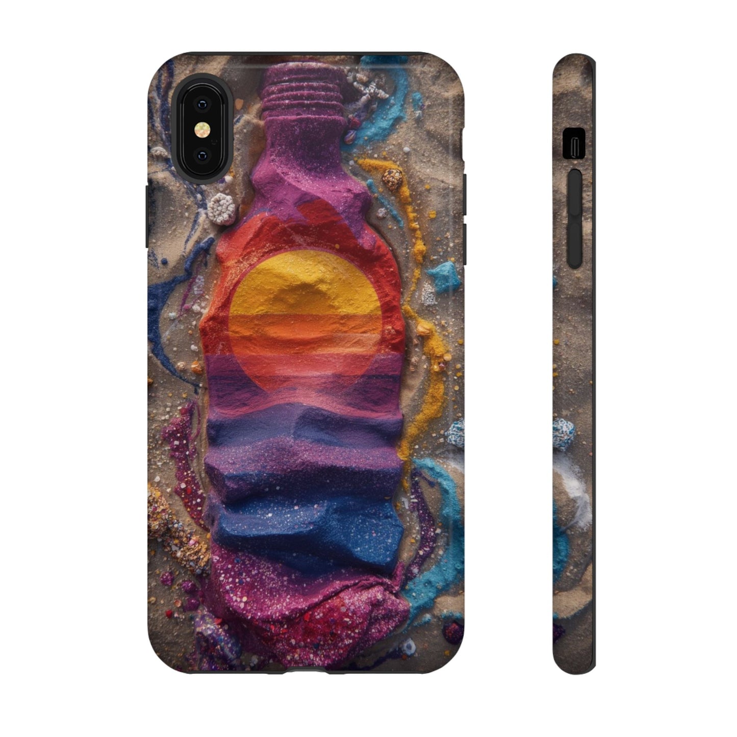 Phone Case — Colorful Sand Art Sunset Tough Protective Case