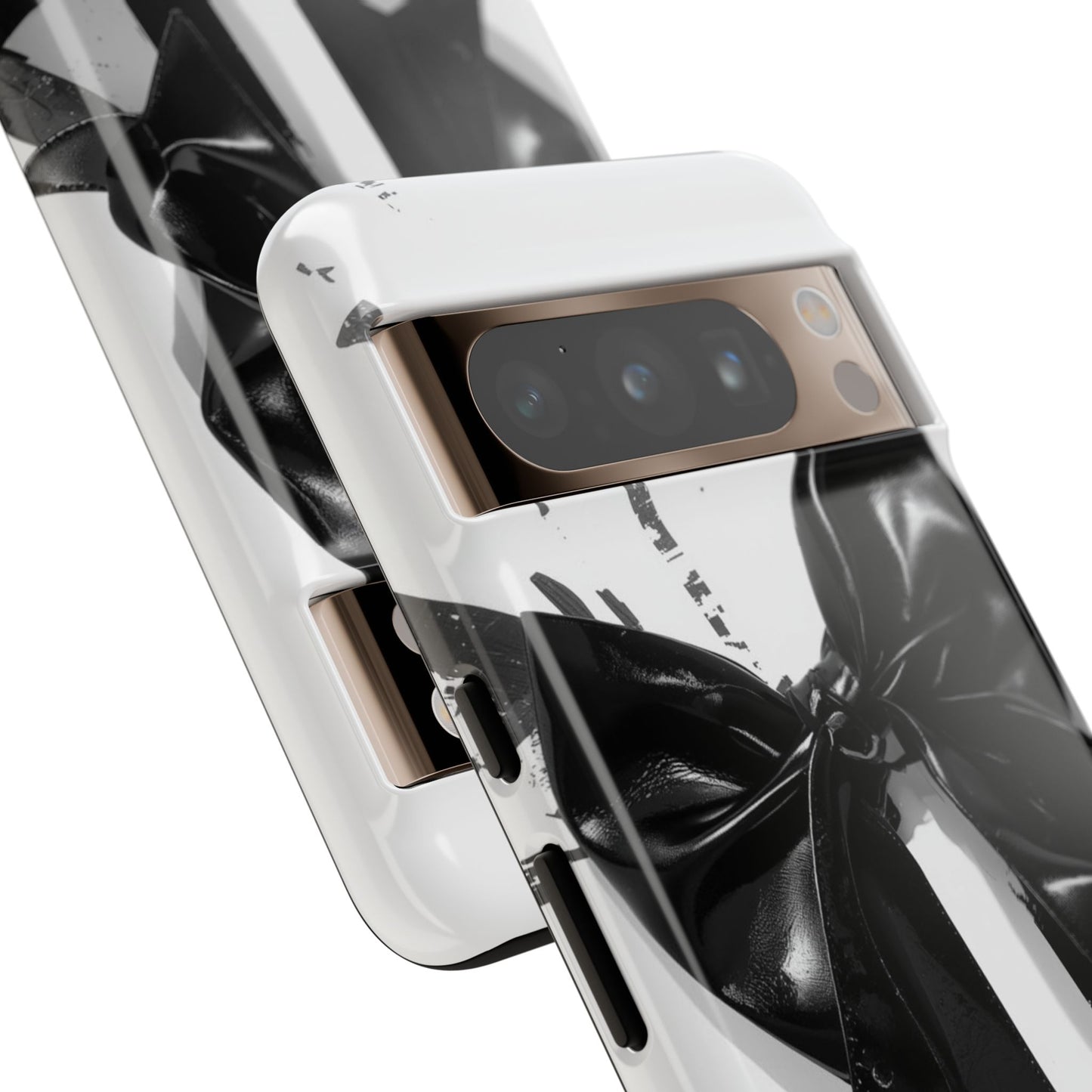 Phone Case — Black Bow Graphic Protective Cover
