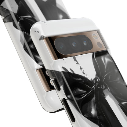 Phone Case — Black Bow Graphic Protective Cover