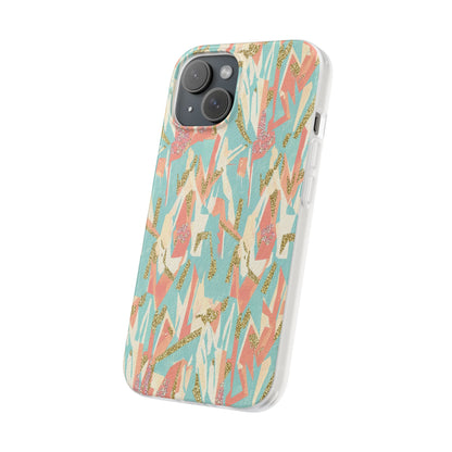 Pastel Abstract Floral Phone Case - Flexi Case