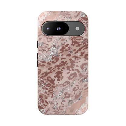 Tropical Monstera Phone Case — Colorful Leaf Protective Tough Case