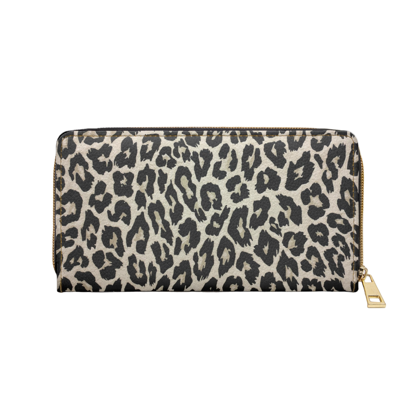 Zipper Wallet - Women's Leopard Everyday Wallet