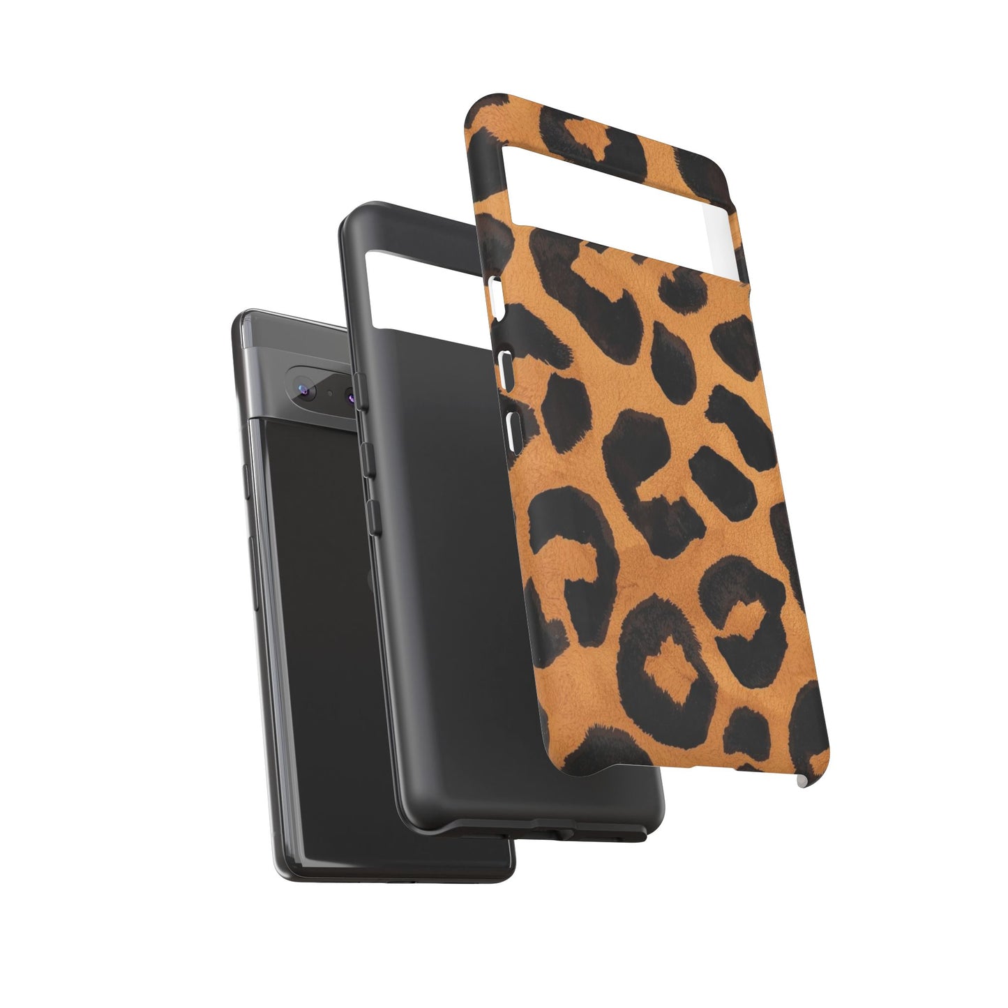 Leopard Print Tough Phone Case — Protective Animal Print iPhone Case