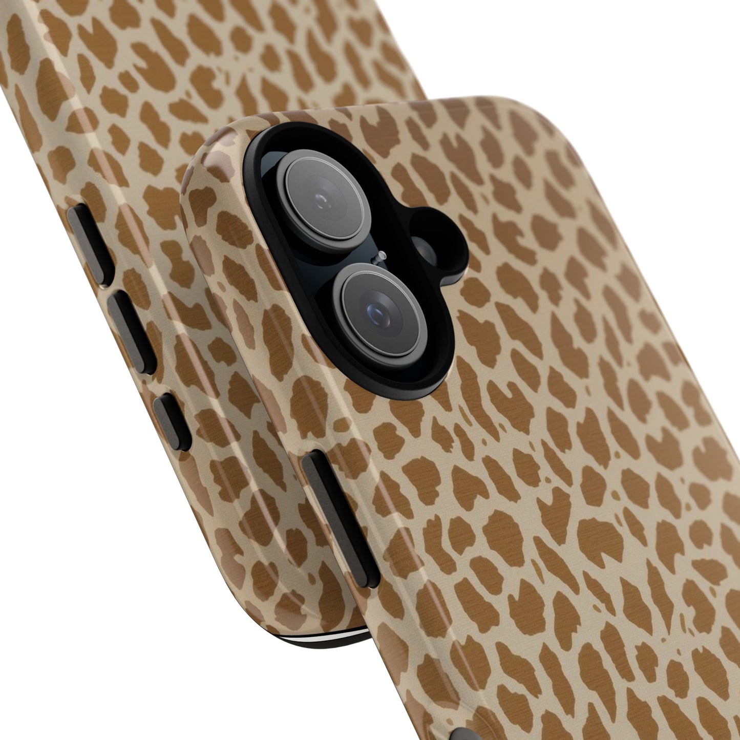 Leopard Print Tough Phone Case — Slim Protective Animal Pattern