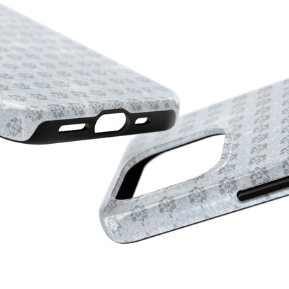 Tough Phone Case — Subtle floral Print Protective Cover